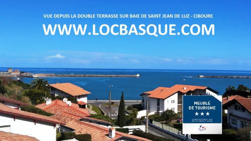 LOCBASQUE-COM - BEGIAK URAN - Villa Les Yeux Dans L'eau 3 ETOILES - WIFI Saint-Jean-de-Luz france