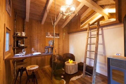 Cabane entre terre et ciel