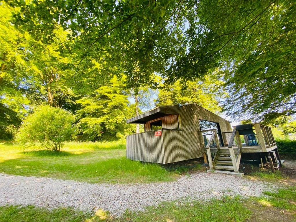 Lodge L'étape en forêt Route du Vieux Château 14380 Saint-Sever-Calvados