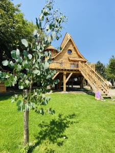 Lodge LeJardinZenduQuistillic 1 chemin le quistillic le quistllic 22530 Saint-Guen Bretagne