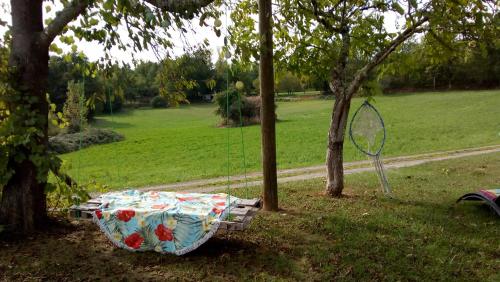 Lodge tent Montcléra france