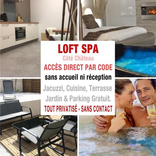 Appartements LOFT SPA - Côté château. 34 RUE MOLIERE Carcassonne