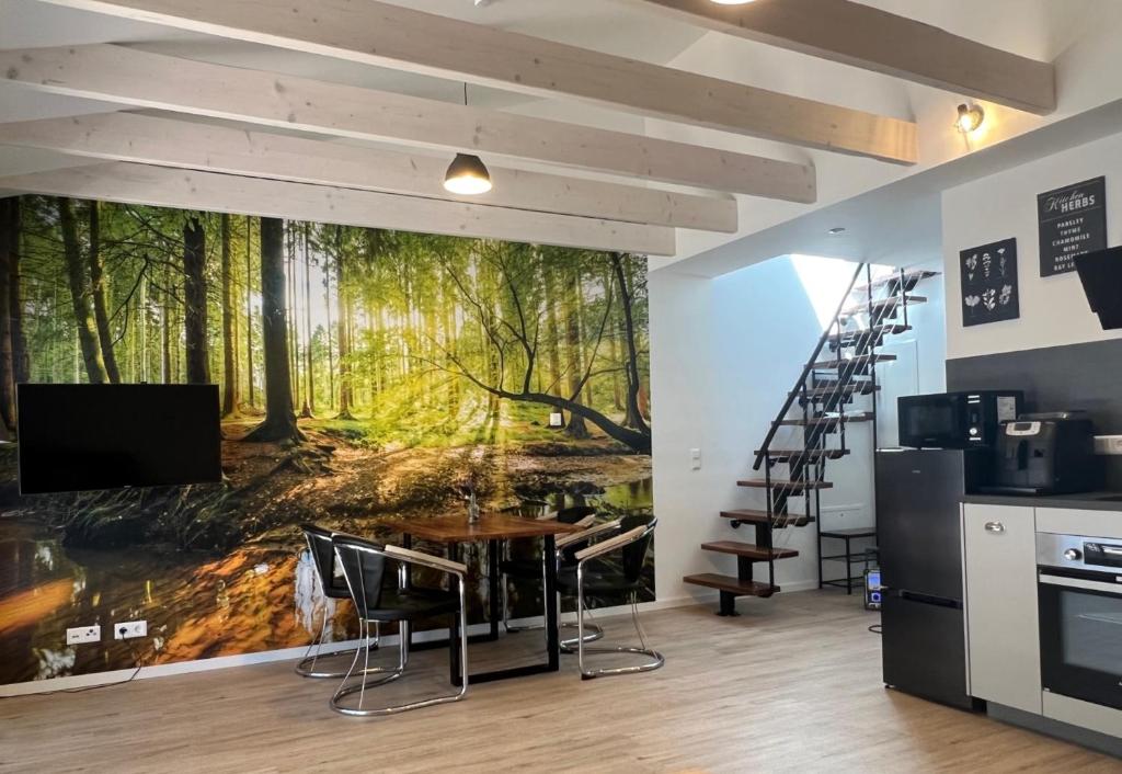 Appartement Loft Wohnung Appartement auf 2 Etagen, Nähe Neckar Wacholderweg, 74382 Neckarwestheim
