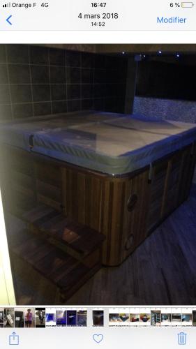 Logement haut de gamme jacuzzi sauna Clermont-Ferrand france