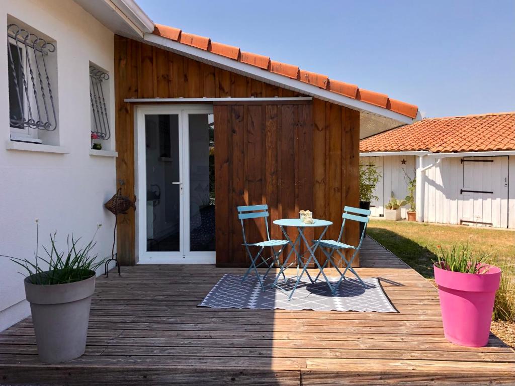 Maison d'hôtes Logement indépendant Bassin d'Arcachon 66b Rue de Balanos, 33470 Le Teich