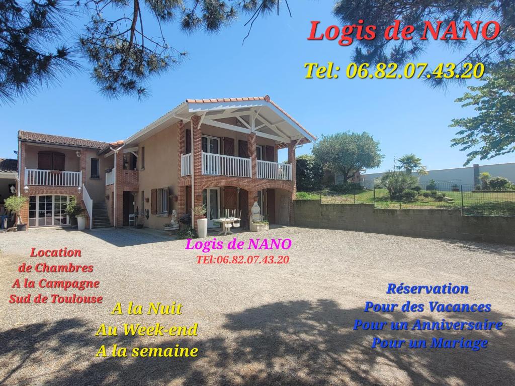 Maison d'hôtes LOGIS DE NANO Rategat, 31430 Gratens