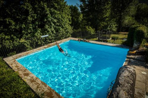 Séjour chez l'habitant Logis des Magnans - Deux Chambres familiales pour 4 ou 5 personnes - , Logis des Magnans ,la Magnanerie , Lévesque Sauve