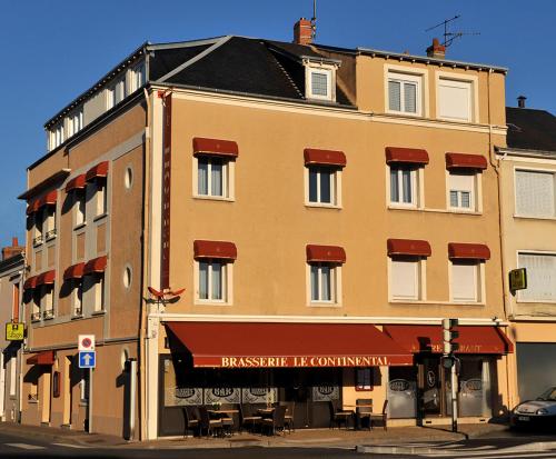 Hôtel Logis Hotel Le Continental 17, Rue Du Palais De Justice Châteauroux