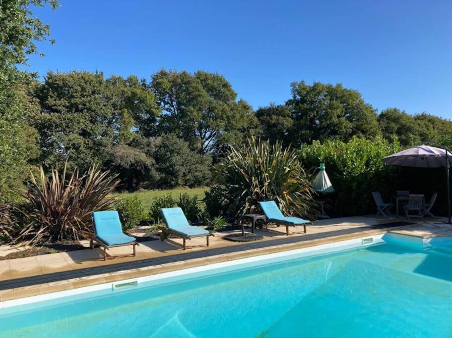 Maison de vacances Longère Bretonne avec piscine chauffée à 20 minutes de la mer 5 Pen er Huen, 56400 Plumergat