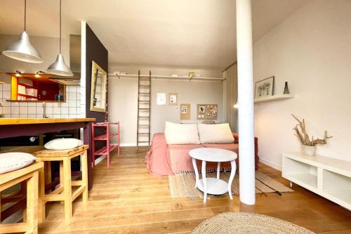 Appartement LOVELY ! T2 Cocooning - Pieds dans l'eau - Vue mer 8 Rue du Port Larmor-Plage