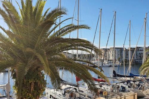 Appartement Lumineux T3 avec vue sur la marina Quai de Barberousse Gruissan