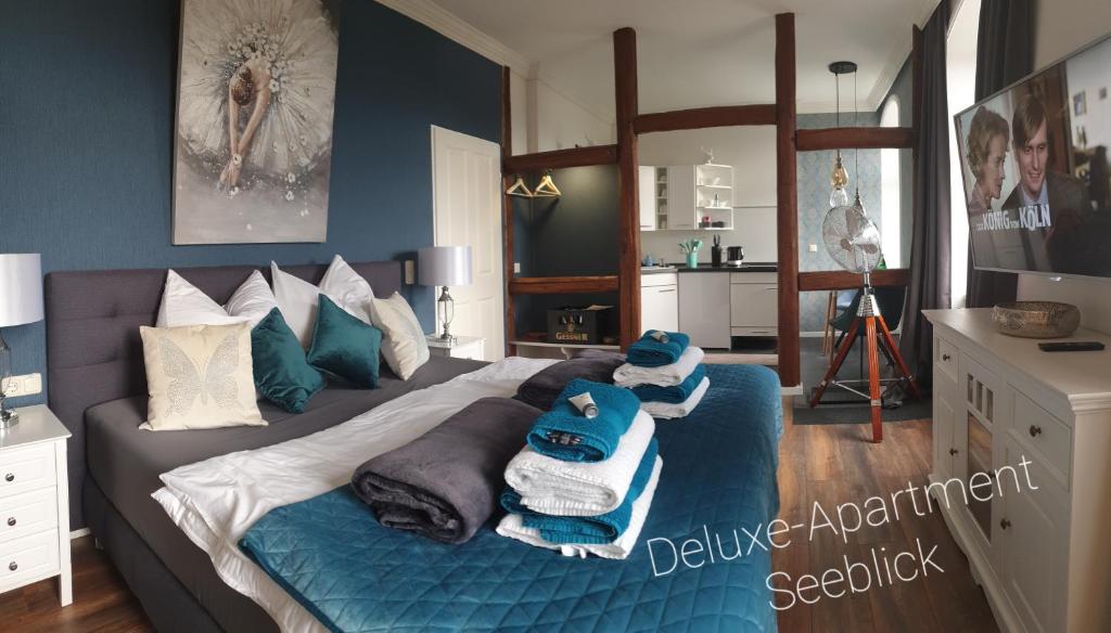 Appartements Luna et Sol - Haus Am See Seeblick-Apartment 13 Friedensplatz, 39164 Seehausen