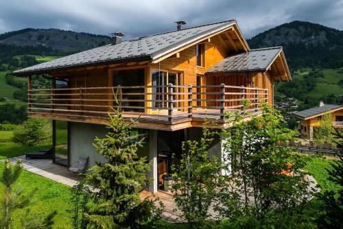 Luxueux chalet 4 chambres avec piscine et hammam Praz-sur-Arly france