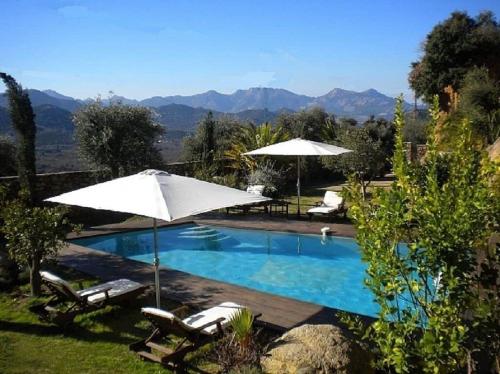 LUXURY 270M² HOUSE OF CHARACTER IN OLD STONES WITH HEATED POOL, NEAR CALVI Calenzana france