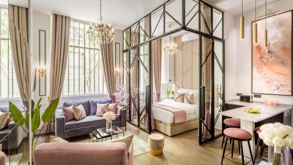 Appartement Luxury 3 bedroom Loft in Heritage Building - LE MARAIS 74 Rue des Archives, 75003 Paris