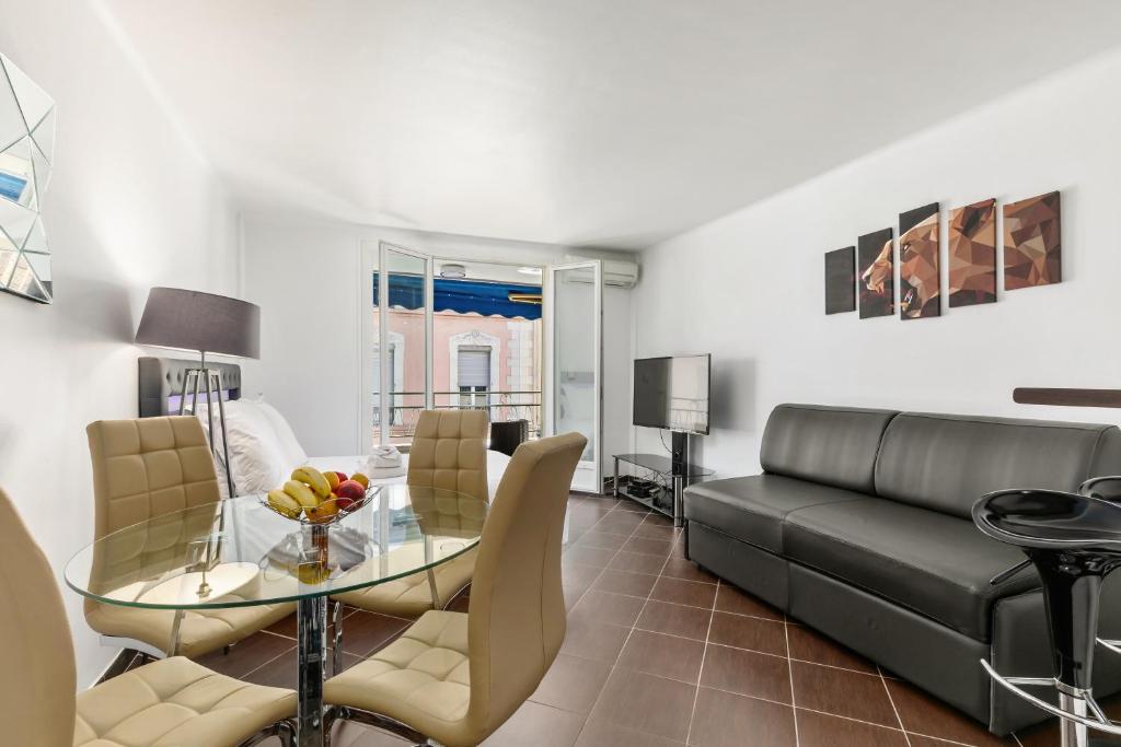 Appartement Luxury Studio YourHostHelper 13 Rue des Frères Pradignac, 06400 Cannes