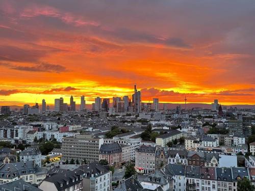 Luxus Apartment mit Skyline View. Francfort-sur-le-Main allemagne