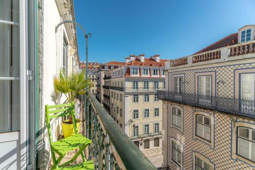 Appartement LV Premier Baixa PR2 Elevator, City view, Balcony Rua da Prata, 121 Lisbonne