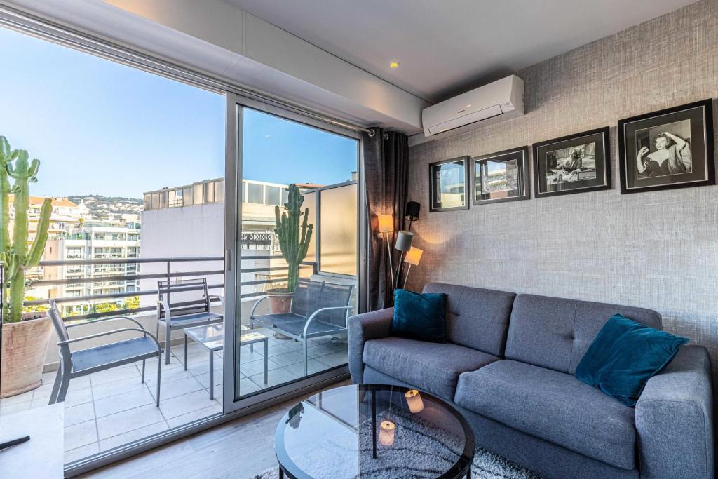 Appartement Magnificent studio in the center of Cannes Terrace - 30m2 18 rue Rouaze, 06400 Cannes