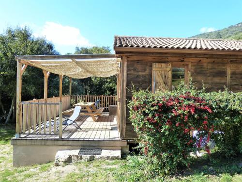 Magnifique chalet vue mer, a quelques minutes des plages Olmeto france