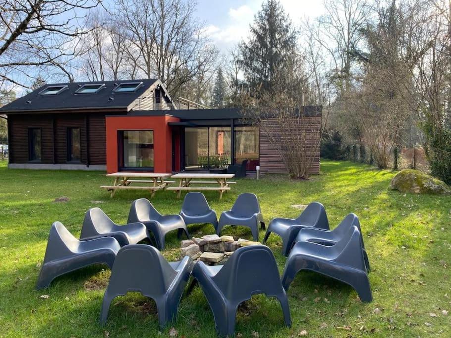 Maison de vacances Magnifique lodge dans la forêt de Fontainebleau 72 Chemin de l'Eguillon, 77630 Arbonne