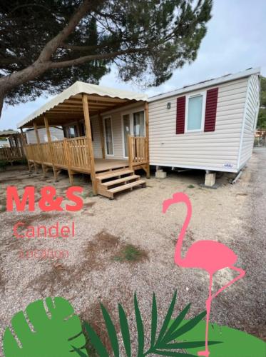 Camping Magnifique mobil-home neuf 6/8 personnes Voie des Flamants Roses Canet-en-Roussillon