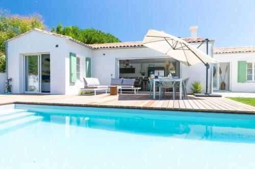 Magnifique Récente Villa de charme avec piscine Le Bois-Plage-en-Ré france