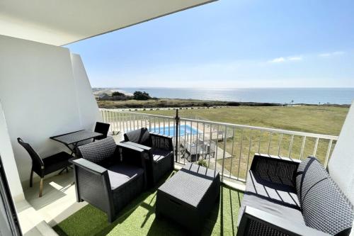 Magnifique T2 archi cosy Vue mer 180 - Piscine Guidel france