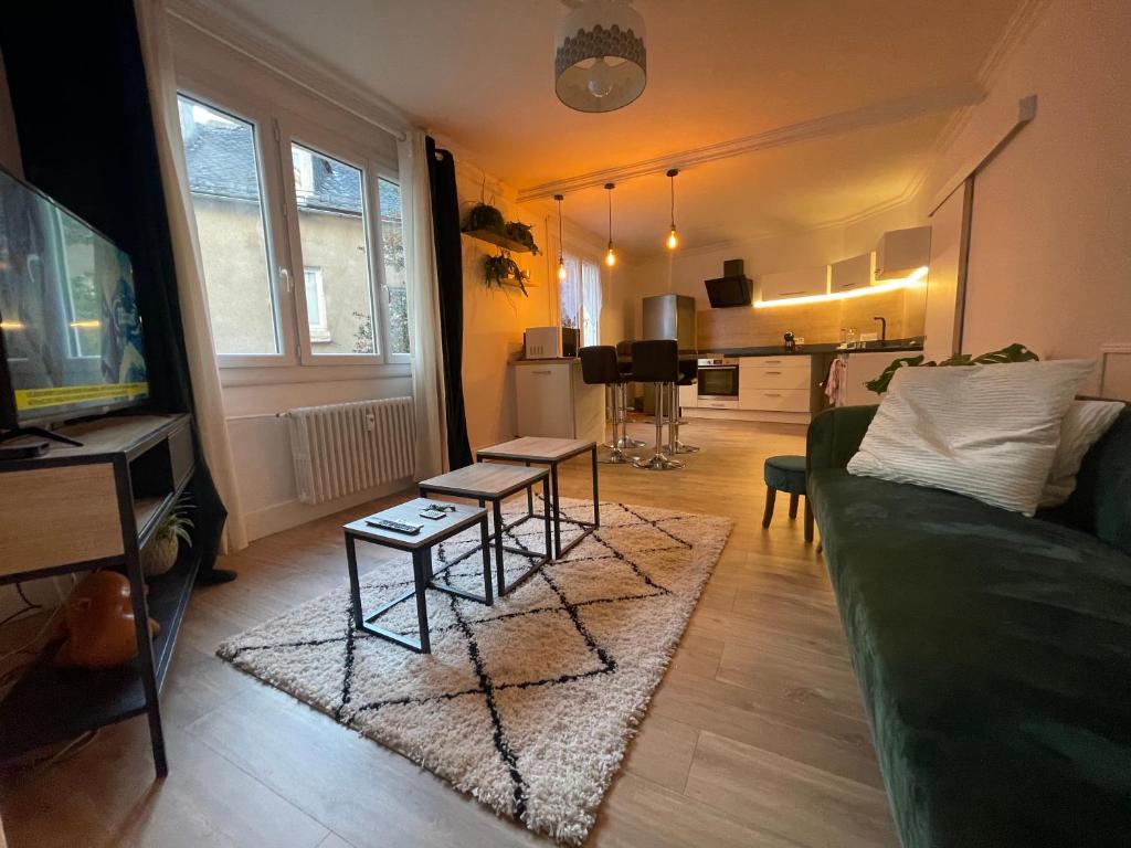 Appartement Magnifique T3 refait à neuf en plein cœur de Rodez 1 Rue Denys Affre, 12000 Rodez