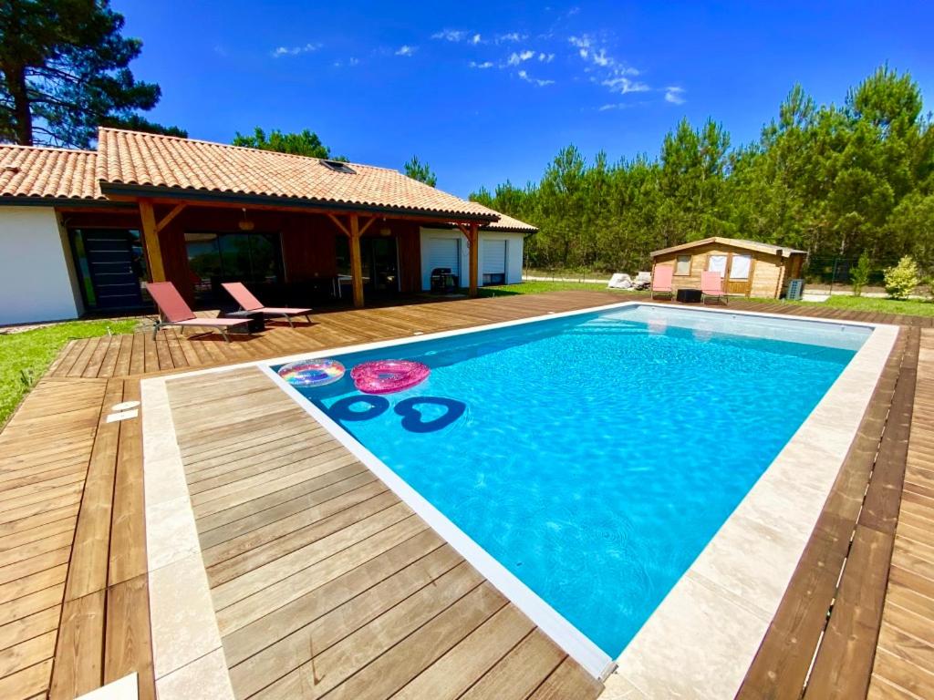 Villa Magnifique villa avec piscine 6 Allée du Pitey, 40210 Escource