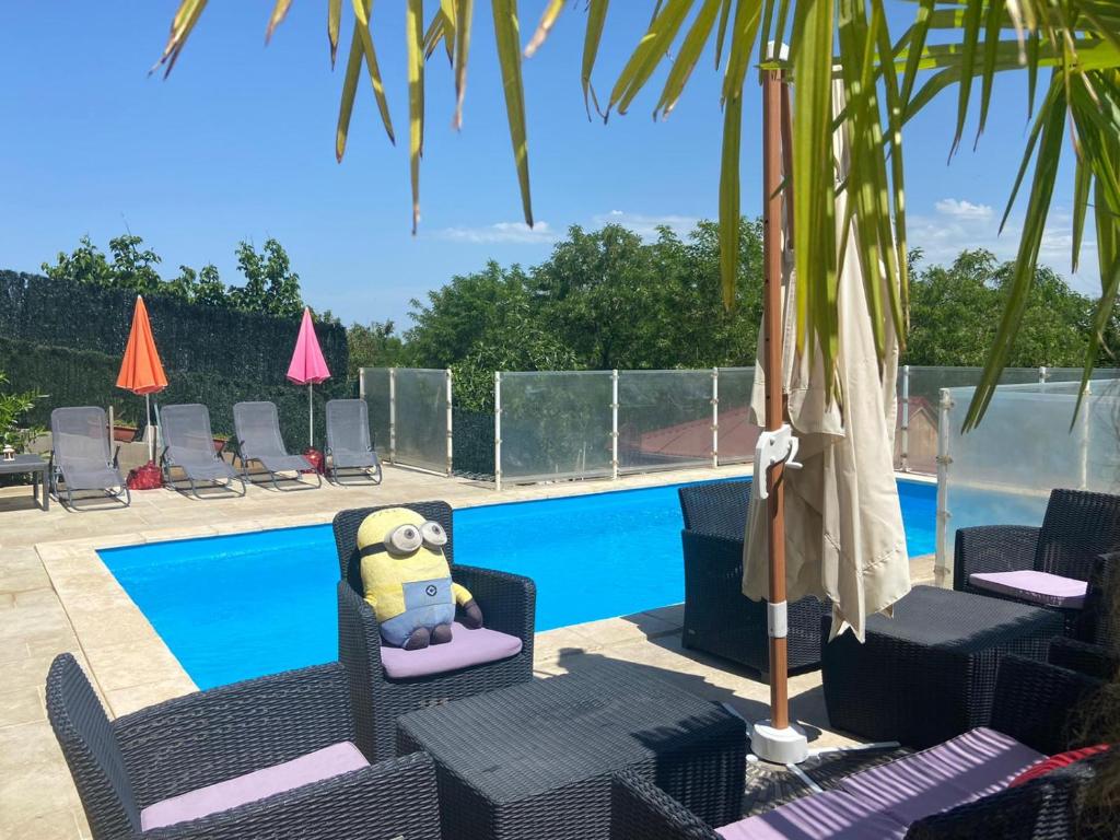 Villa Magnifique Villa avec piscine Beaujolais 376 Rue d'Anini, 69400 Gleizé