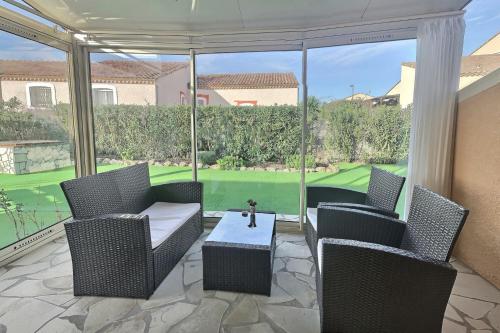 Maison de vacances Magnifique villa climatisée avec piscine privée CHEMIN DES LAYRES, 31B Sérignan