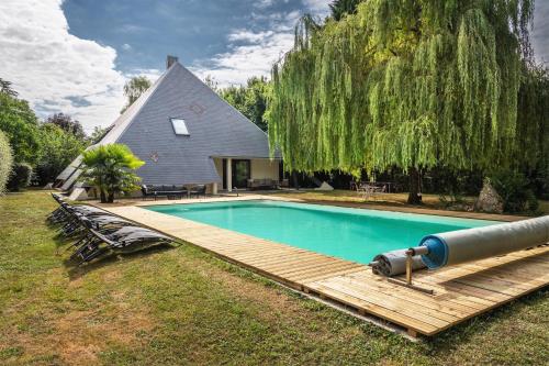 Magnifique villa d'architecte au coeur du Berry Saint-Germain-des-Bois france