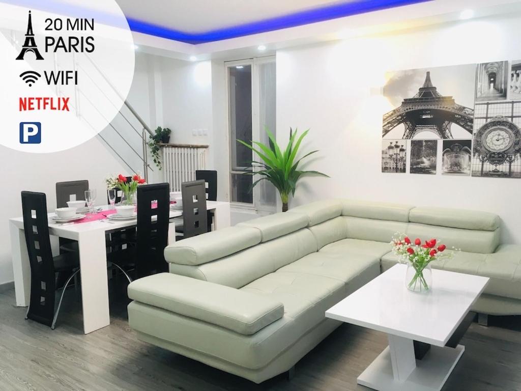 Villa Magnifique villa de 110m2 ✧Jardin ✧ 20min de Paris 84 Rue du Breuil, 91360 Épinay-sur-Orge