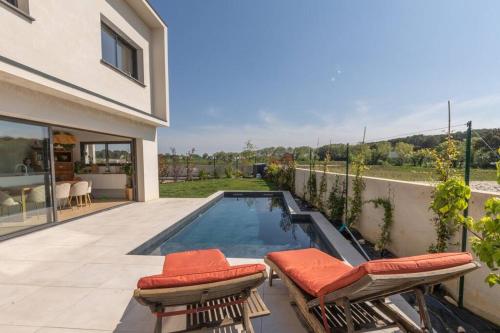 Magnifique Villa, piscine, entre terre et mer Clapiers france