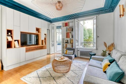 Appartement Maison 60m² avec jardin de 90m² au centre de Paris 23 Rue Lacroix Paris