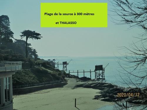 maison à 300 mètres de la thalasso de Pornic et des plages Pornic france