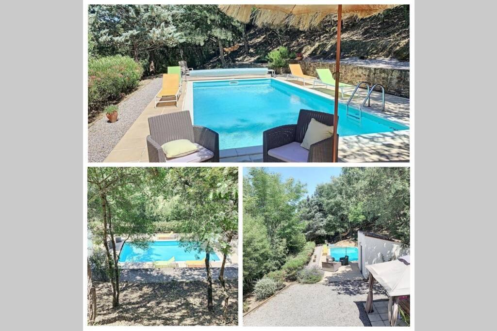 Maison de vacances Maison avec piscine chauffée entre mer et montagne 13 Au Village, 66300 Montauriol