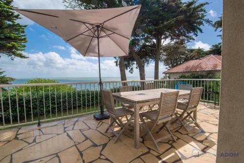 Maison avec vue imprenable sur mer à 180 degrés Pornic france