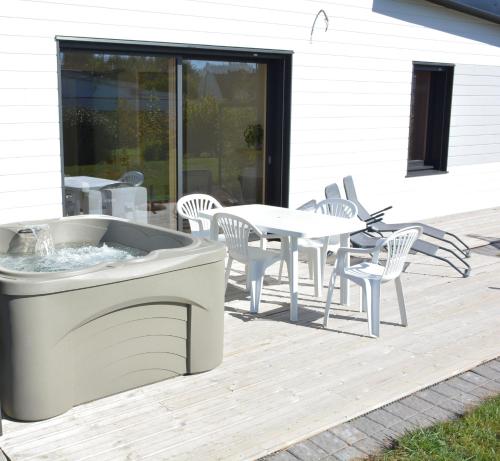 Maison bord de mer avec jacuzzi Névez france