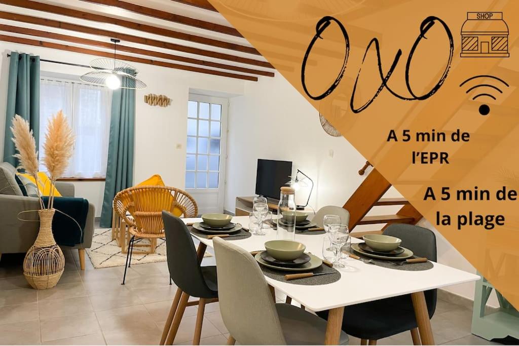 Maison de vacances Maison centre Les Pieux*Wifi*OXO 6 Rue des Capucins, 50340 Les Pieux