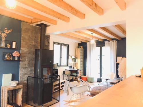 Maison de vacances Maison chaleureuse avec poêle à bois 575 Route de Grangeneuve Cons-Sainte-Colombe