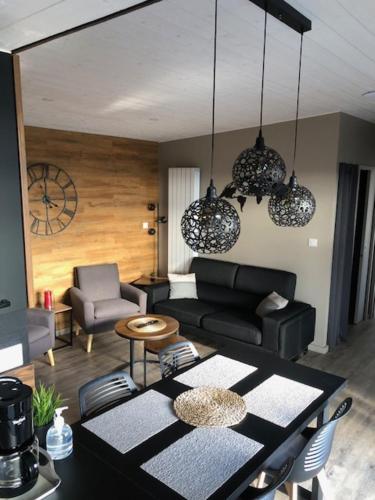Maison chaleureuse et cosy en bois de 2021 Près de Quimper Ergué-Gabéric france