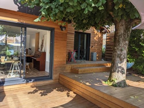 Chambre 40 m2 avec Terrasse 60 m2 vue lac