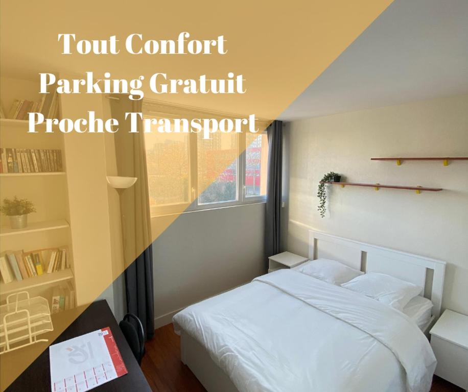Chambre calme (Mars) - proche Paris et TGV 7 Rue Joliot Curie, 91300 Massy