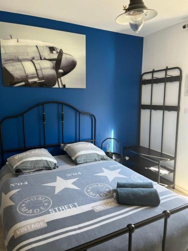 Chambre double indépendante AVIATEUR au sein du domaine PASSELOUP