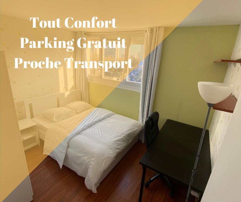 Chambre (Pluton) - Proche gare TGV et PARIS 5 Rue Joliot Curie, 91300 Massy