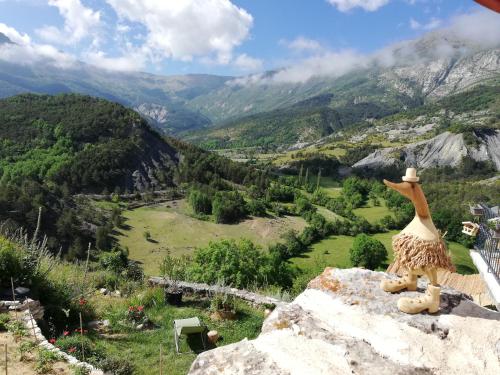 Gaïa, maison d'hôtes Verdon, vue féerique