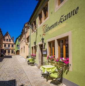 Maison d'hôtes Gästehaus und Café Zur Silbernen Kanne 20 Paradeisgasse 91541 Rothenburg ob der Tauber Bavière