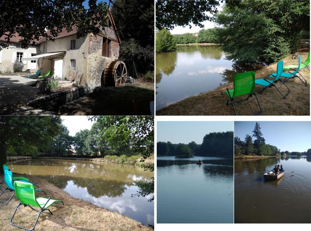 Gite du Meunier, Du Fouleur, Au bord de l'eau rue du moulin, 71140 Mont